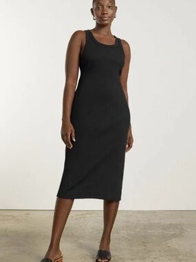 Abercrombie & Fitch Ribbed Racerback Midi Dress NWT